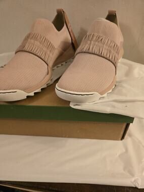 Jambu Women's Farah Knit Mesh Slip-On Sneaker Light Pink Size 11